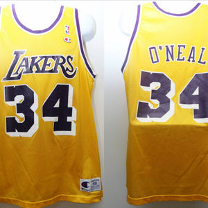 90's Vintage SHAQUILLE O'NEAL LA LAKERS Jersey